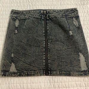 Denim skirt